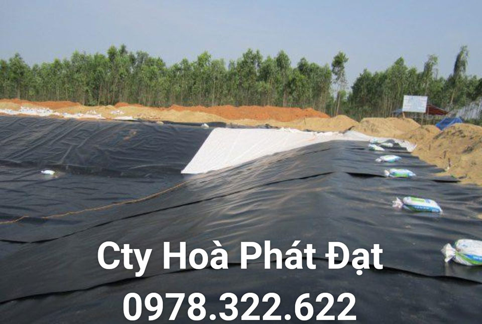 Chuyên cung cấp thi công màng bạt nhựa HDPE lót, trải ao hồ nuôi tôm cá, thủy hải sản giá rẻ tại Sơn La